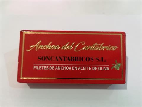 Anchoa Filete aceite de oliva cantábrico soncantábricos