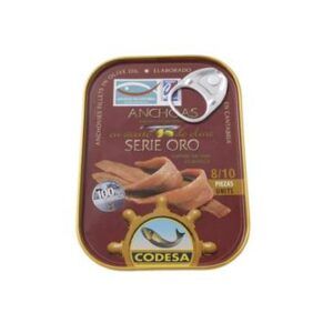 Filete de anchoa Codesa Serie Oro 90g 12 a 14 piezas