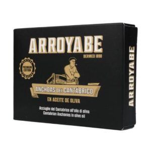 Filetes anchoa cantábrico aceite de oliva Arroyabe 11 a 12 piezas