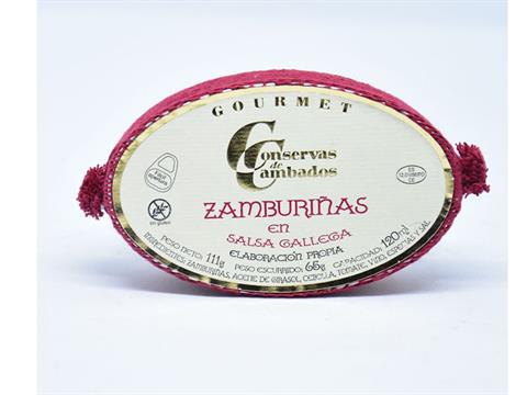 Zamburiñas en salsa gallega gourmet